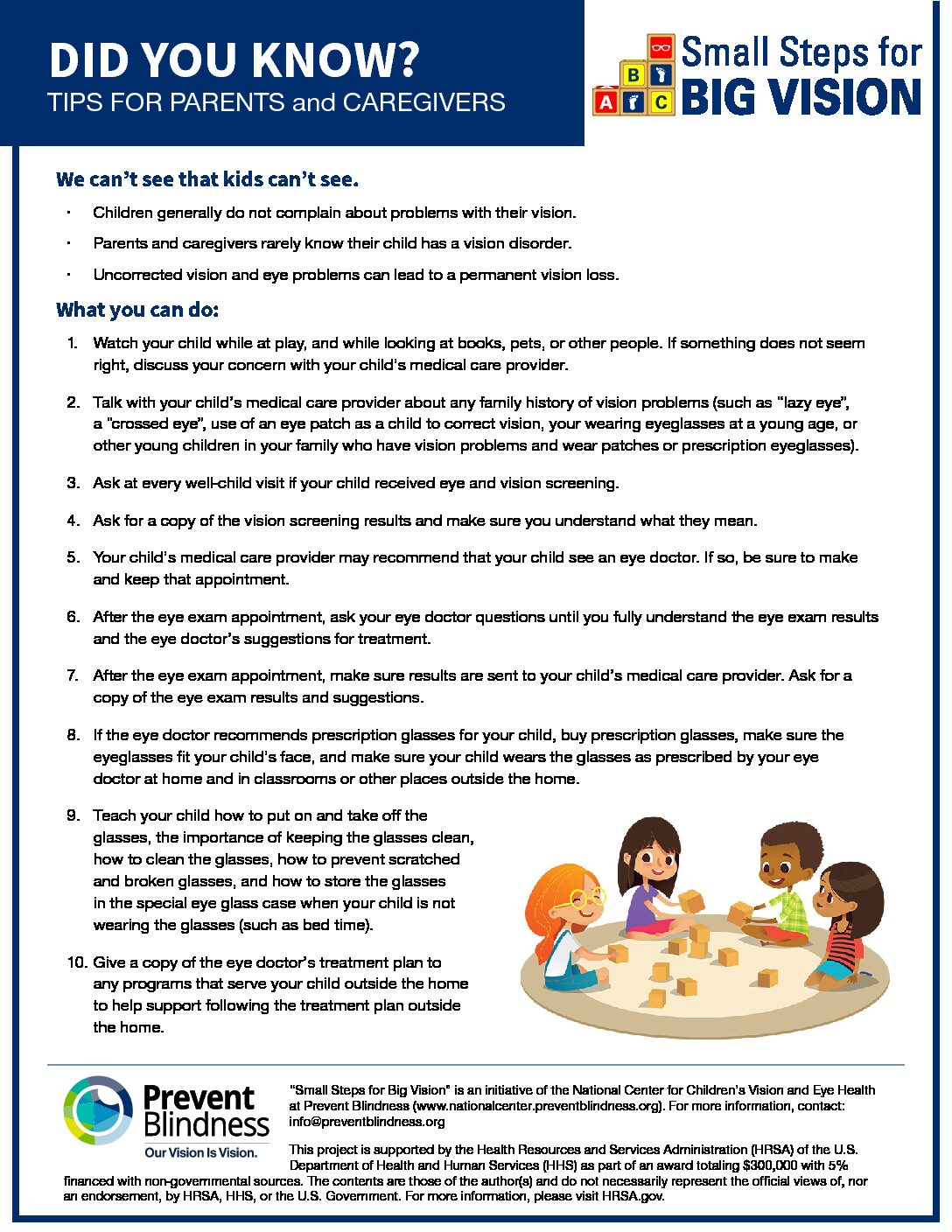 Tips for Parents and Caregivers Tips for Parents and Caregivers