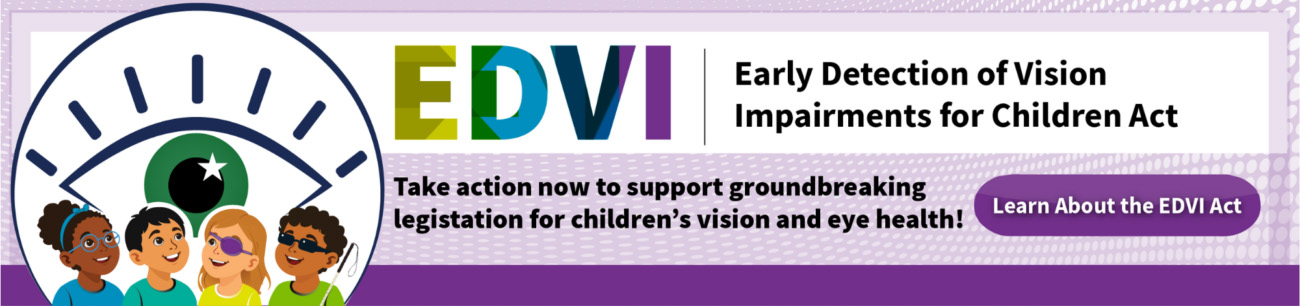 EDVI - Early Detection of Vision Impairments for Children Act, Find Out More